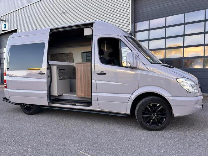 Mercedes Sprinter buscamper, Caravans en Kamperen, Campers, Particulier, tot en met 2, Buscamper of Camperbus, Mercedes-Benz, Mercedes