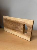 Houten snijplank / borrelplank met handvat, Ophalen, Zo goed als nieuw
