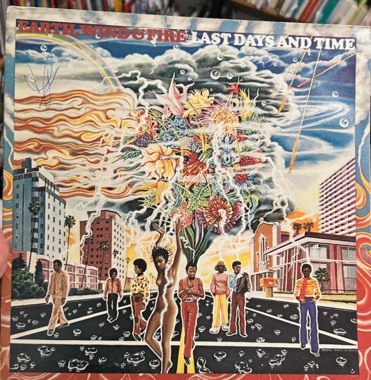 Earth, Wind & Fire: Last days and time (lp), Cd's en Dvd's, Vinyl | Pop, Gebruikt, 1960 tot 1980, 12 inch, Ophalen of Verzenden