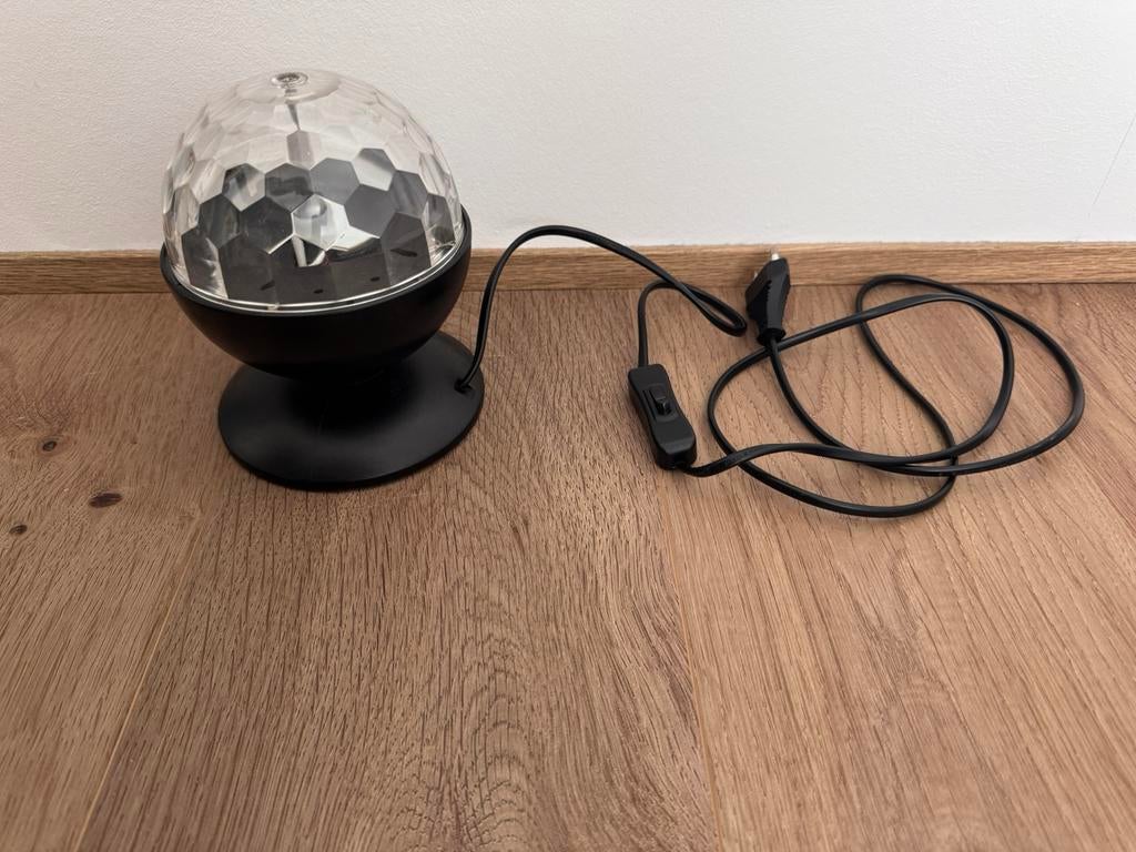 Discolamp, Disco, Kunststof, Ophalen of Verzenden, Zo goed als nieuw