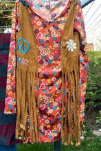 Hippie Jurk met Franjes Vest - Maat 36/38, Ophalen of Verzenden, Gedragen, Maat 36 (S)