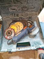 Slijptol met diamant schijven en koffer, Ophalen, Gebruikt, Minder dan 700 watt, Haakse handslijpmachine