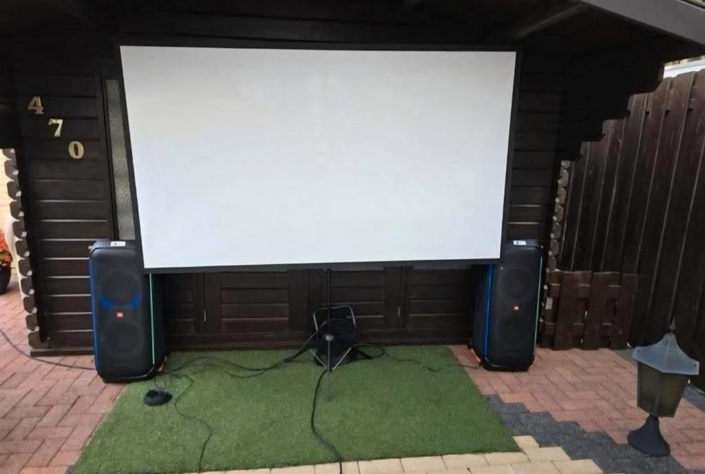 Beamer met XXL scherm te huur, ., HD (720), ., LED