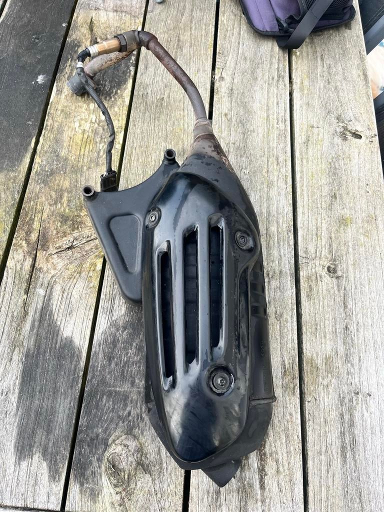 Vespa Sprint uitlaat, Fietsen en Brommers, Brommeronderdelen | Scooters, Ophalen of Verzenden, Gebruikt, Uitlaat, Vespa