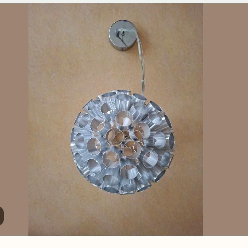 Vintage space age buisjes lamp, jaren 80, Ophalen of Verzenden, Minder dan 50 cm