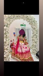 Afghaanse jurk, Kleding | Dames, Jurken, Ophalen of Verzenden, Zo goed als nieuw, Roze, Onder de knie