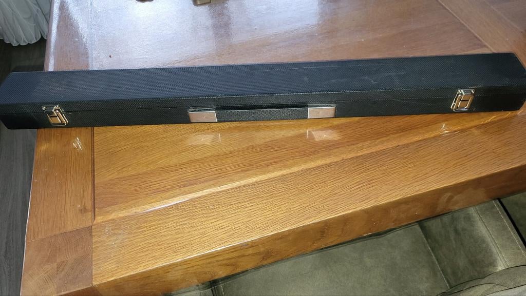 Biljartkeu met opbergkoffer, Ophalen of Verzenden, Keu of Ballen