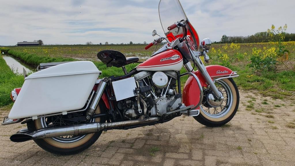 Harley Davidson FL 1200 Electra Glide Panhead 1965, Particulier, Toermotor