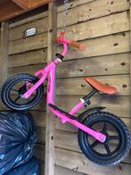Roze meisjes loopfiets - Happy Rider - Zo goed als nieuw, Ophalen, Zo goed als nieuw, Loopfiets