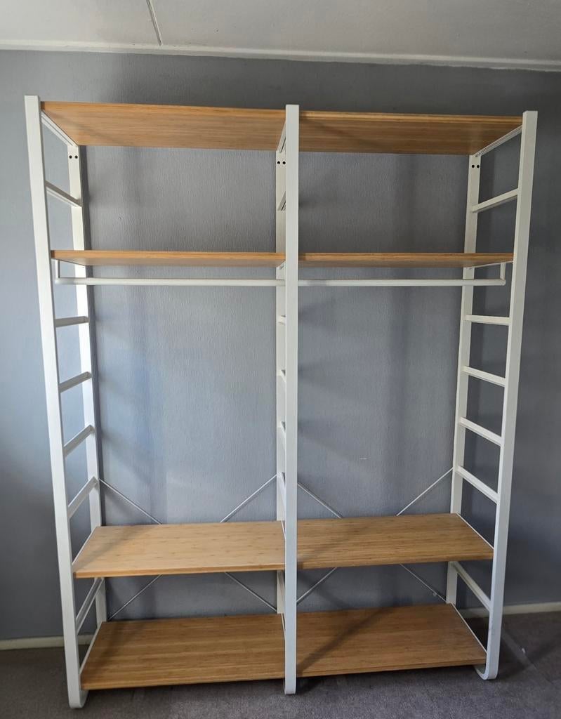 IKEA Elvarli open kledingkast met planken en hangruimte, 200 cm of meer, 150 tot 200 cm, Ophalen of Verzenden, Zo goed als nieuw