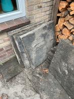 Partij gebruikte tegels: 60x60, 30x60, 30x30 + zand, Tuin en Terras, Tegels en Klinkers, Ophalen, Gebruikt, Minder dan 5 m², Beton