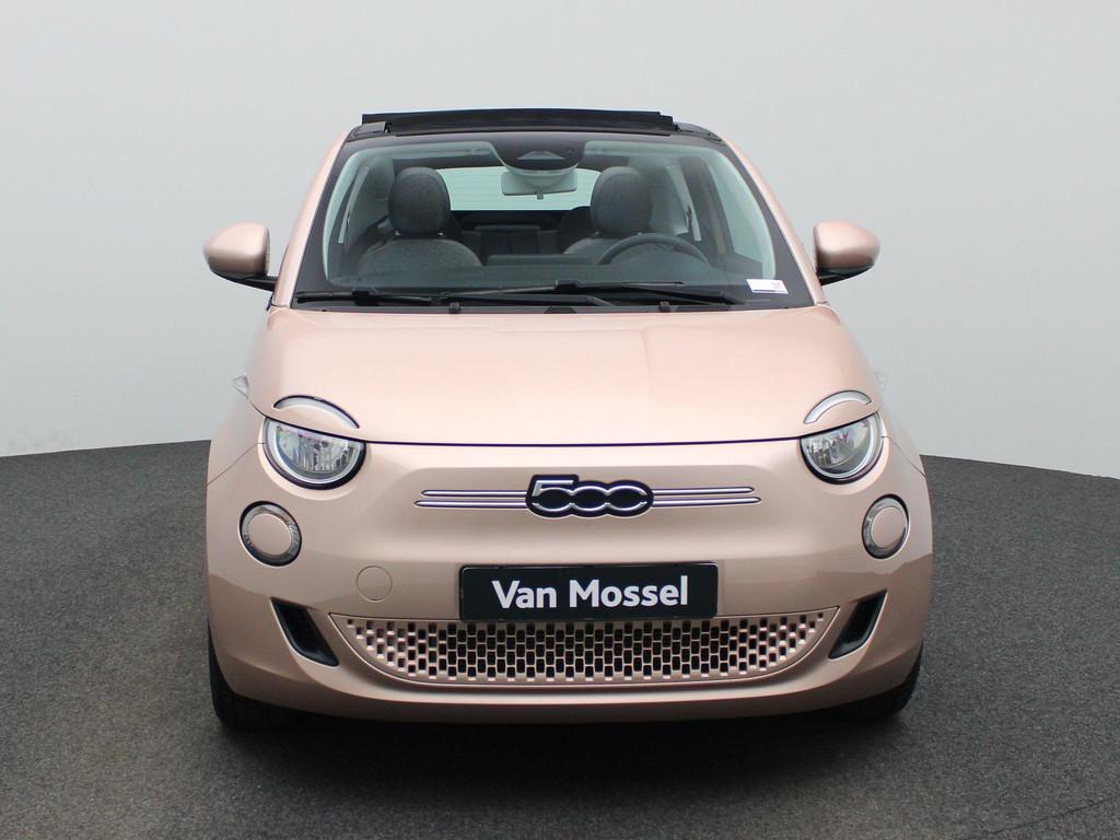 Fiat 500C 500e 42 kWh Icon | Climate Control / ECC | Open da, Stof, Gebruikt, Overige kleuren, Cabriolet