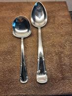 Vintage Vlekvrij groente lepel en aardappel lepel., Antiek en Kunst, Ophalen of Verzenden