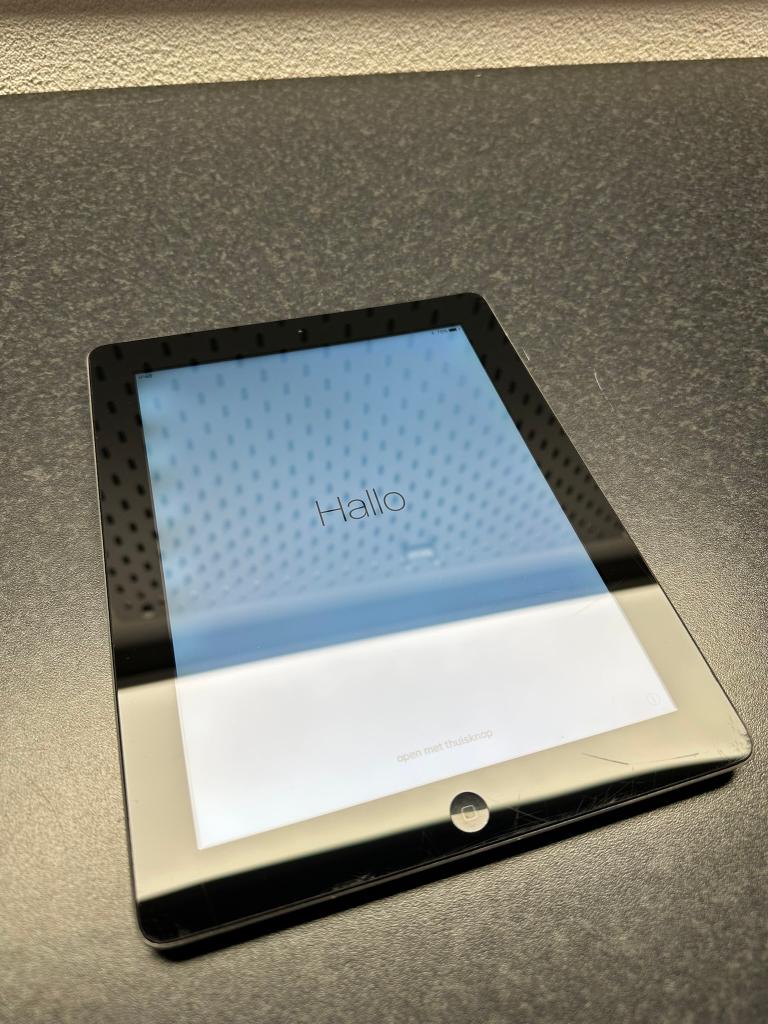 Apple iPad i-Pad 4 WiFi 16GB Zwart, 10 inch, Gebruikt, Apple iPad, Zwart