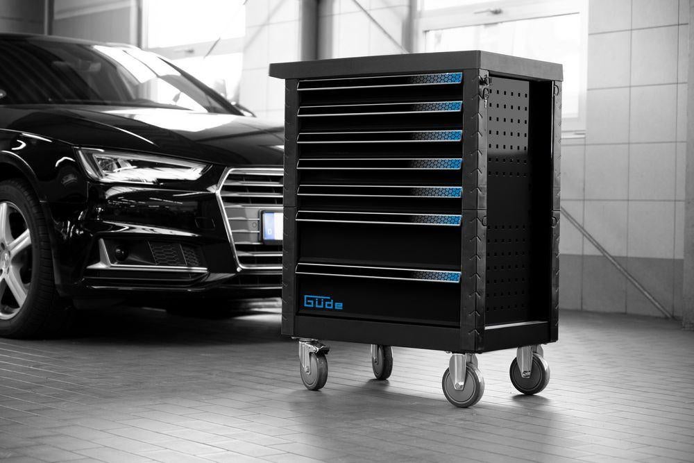 Gude GW 7 Blackline 226 delige gereedschapswagen., Auto diversen, Autogereedschap, Ophalen, Nieuw