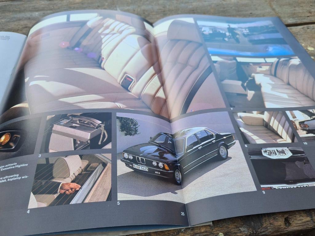 BMW 728i, 732i, 735i, 745i  2/85, Ophalen of Verzenden, Nieuw, BMW