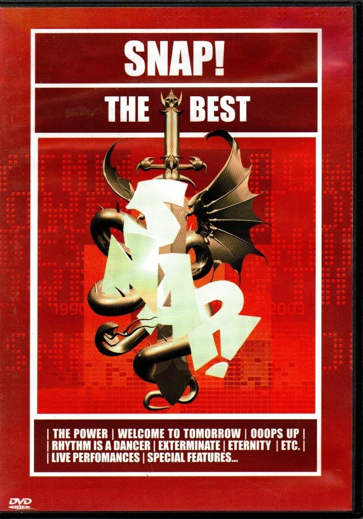 Snap! - The Best - DVD ✨🔊🎹🔊✨, Alle leeftijden, Ophalen, Gebruikt, Muziek en Concerten