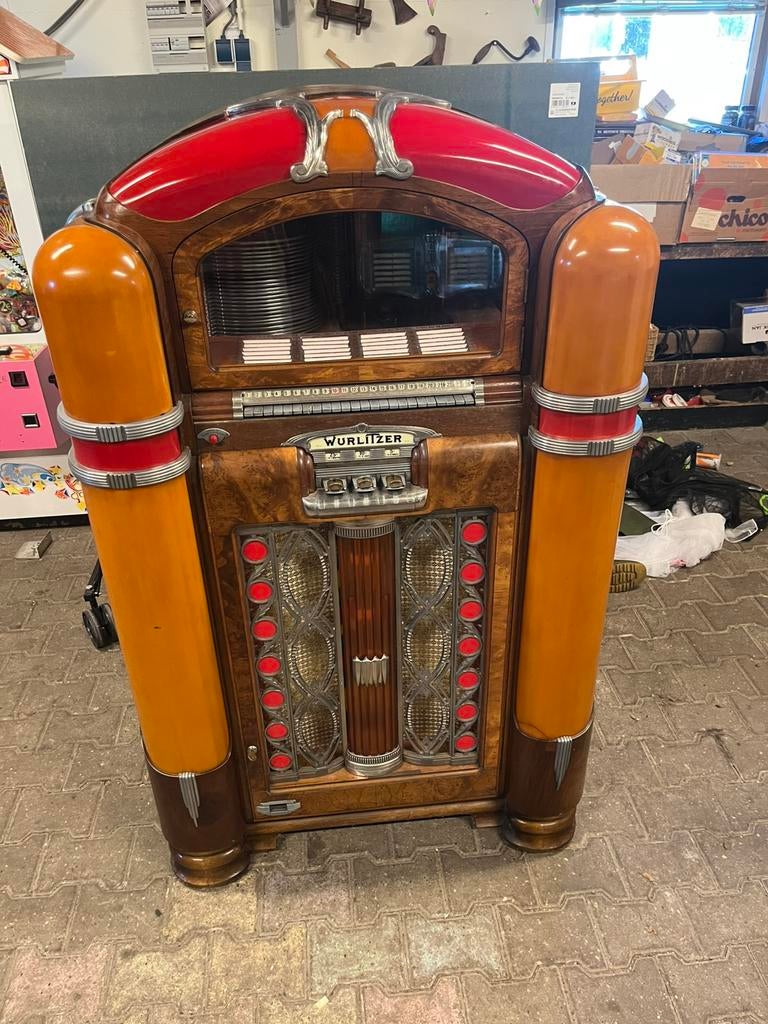 Wurlitzer 800, Verzamelen, Automaten | Jukeboxen, Ophalen of Verzenden, Gebruikt, Voor 1950, Wurlitzer