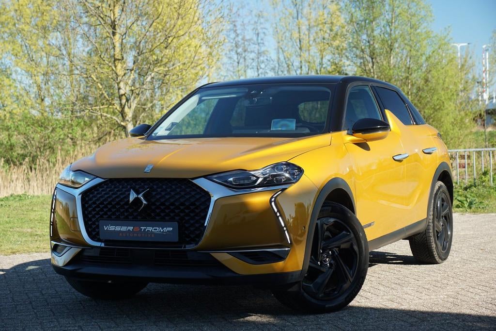 DS 3 Crossback 1.2 155PK Grand Chic | Imperial Diamond | Led, Auto's, DS, Lichtsensor, Gebruikt, Leder, 155 pk