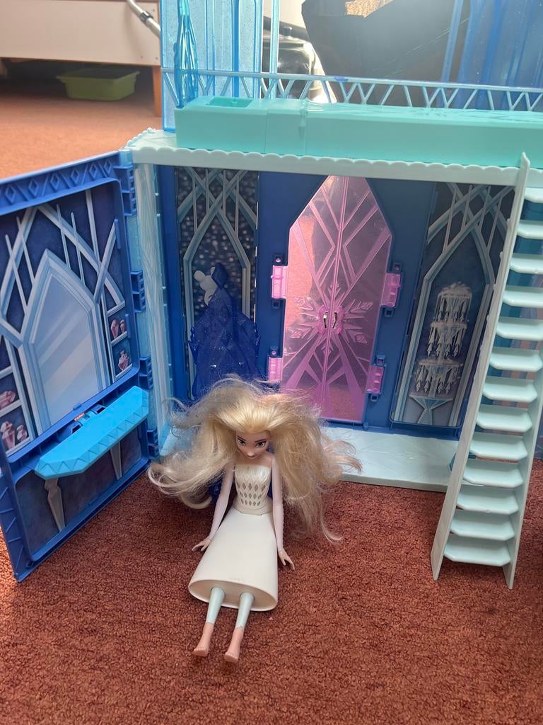 Frozen kasteel met Elsa pop, Ophalen, Gebruikt, Overige typen