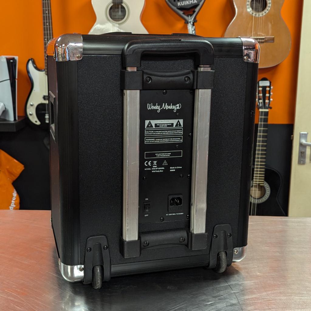 Wonky Monkey WM SP-6000BL 60W Draagbare Bluetooth Speaker, Flex Ltd., Zo goed als nieuw, https://flex.com/contact-us, Nobelstraat 10, 5807 GA Oostrum LB, Limburg, Nederland