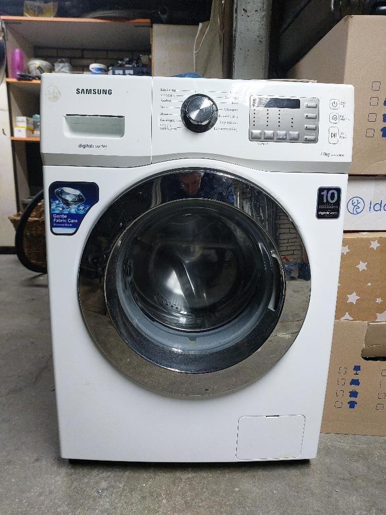 Samsung wasmachine 7kg trommel, Ophalen, Gebruikt, Handwasprogramma, Voorlader