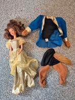 Belle en het Beest poppen set - Disney barbie vintage, Ophalen of Verzenden, Gebruikt, Meisje