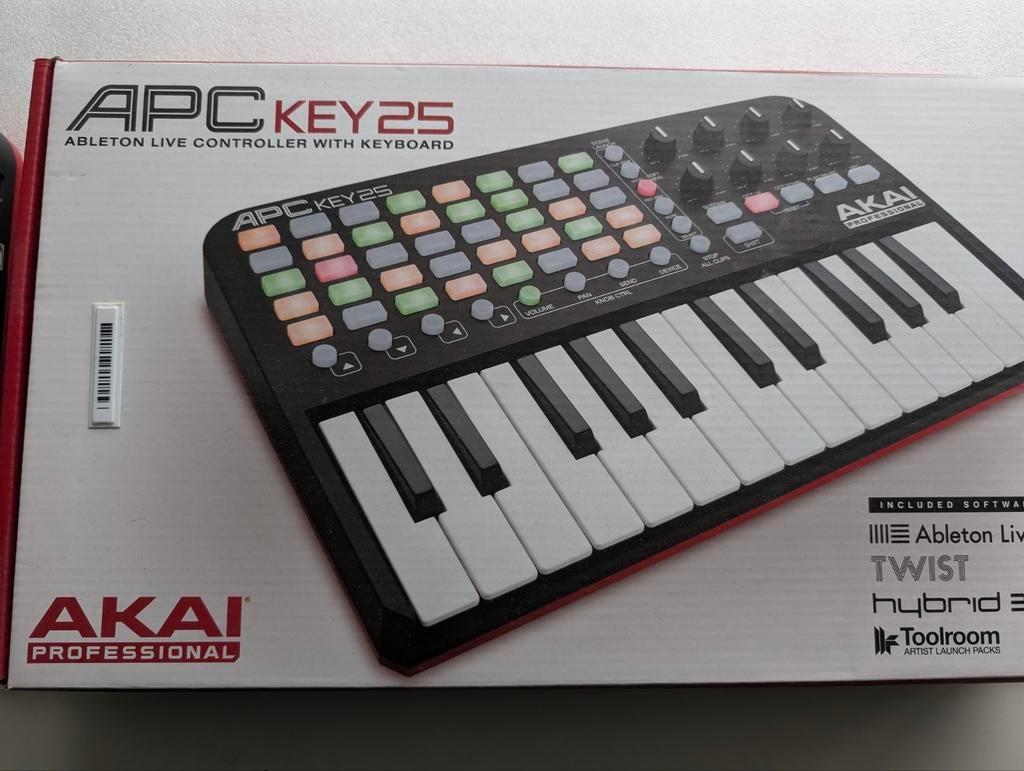 Akai APC Key 25 Ableton Live Controller, Muziek en Instrumenten, Ophalen, Zo goed als nieuw, Overige aantallen, Overige merken