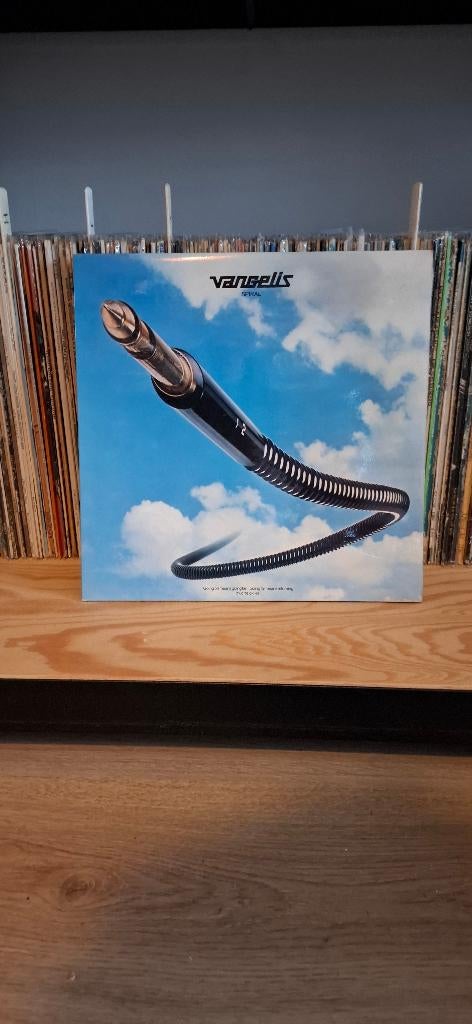 Lp Vangelis - Spiral Vinyl Prog Rock, Ophalen of Verzenden, Zo goed als nieuw, 12 inch, Progressive