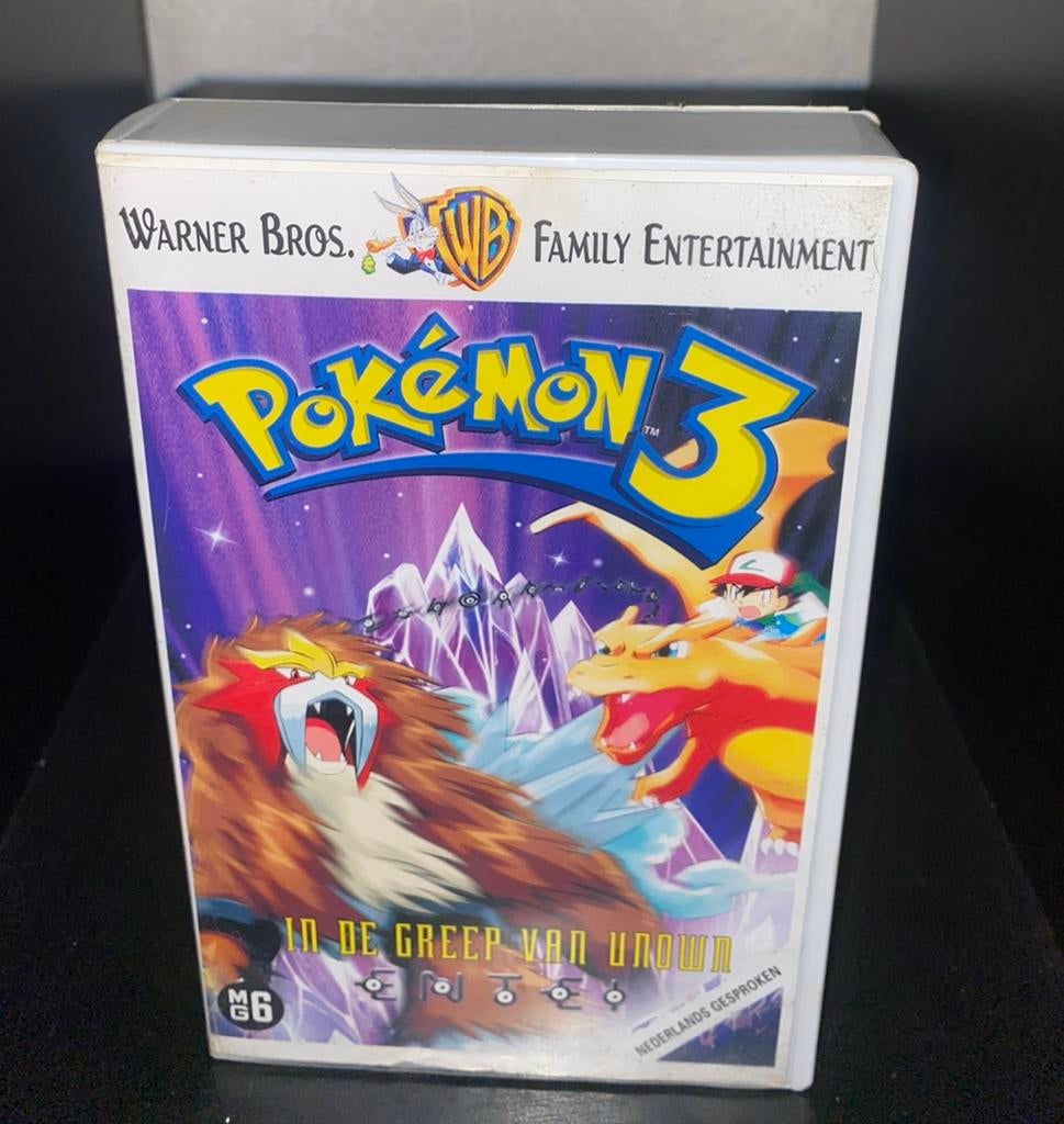 Videoband • Pokémon 3 de greep van unown, Ophalen of Verzenden, Zo goed als nieuw