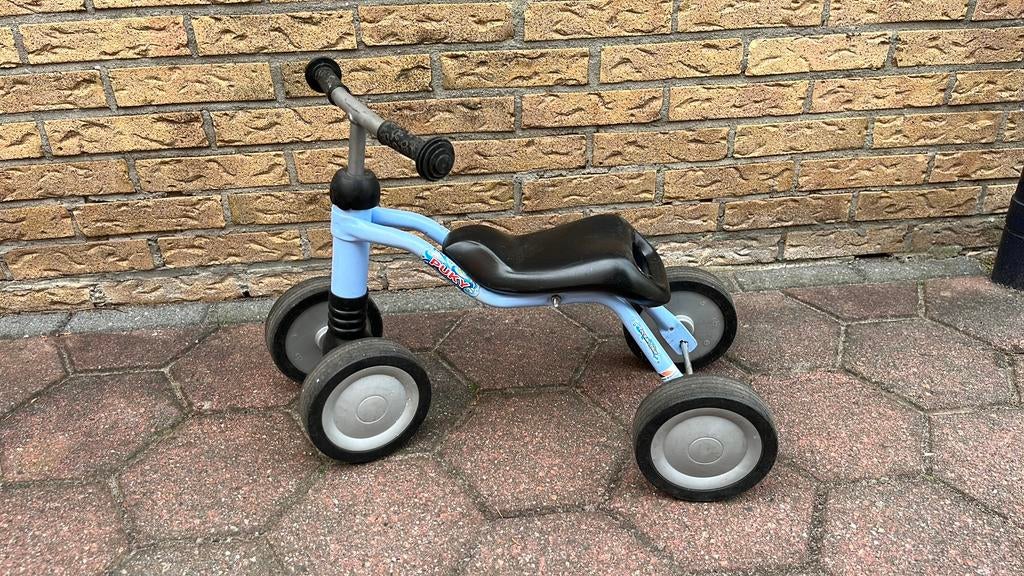Pucky vierwieler, Ophalen, Gebruikt, Loopfiets