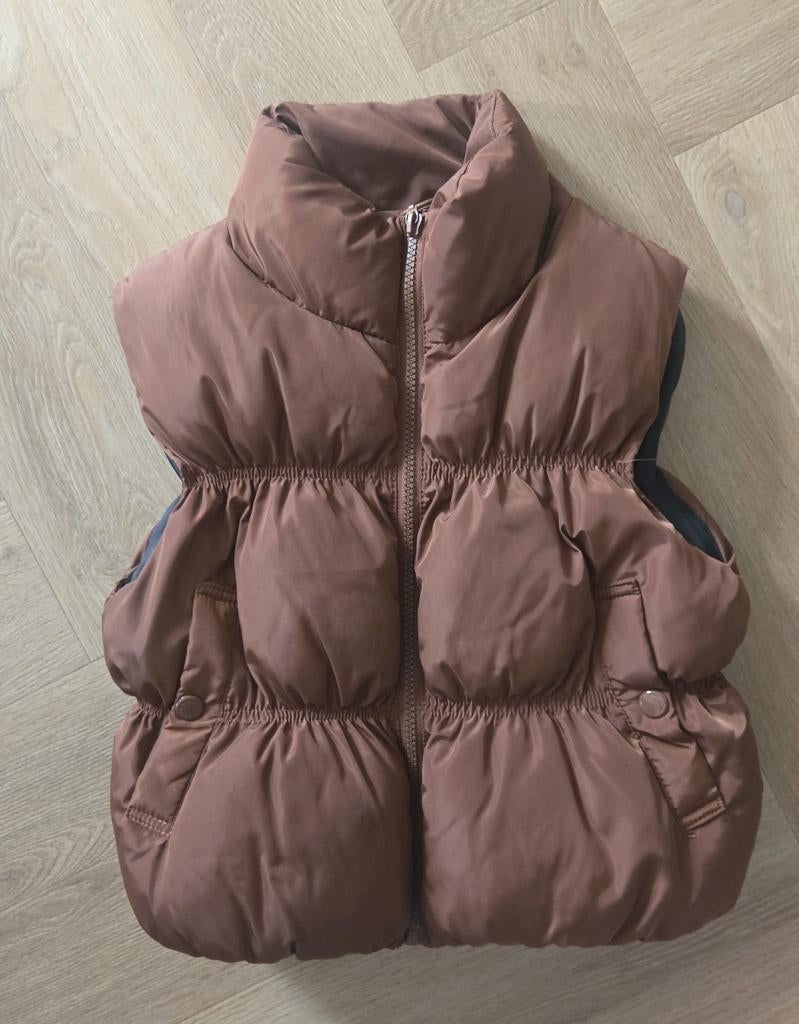 Bodywarmer maat xs, Kleding | Dames, Bodywarmers, Ophalen, Zo goed als nieuw, Maat 34 (XS) of kleiner, Bruin