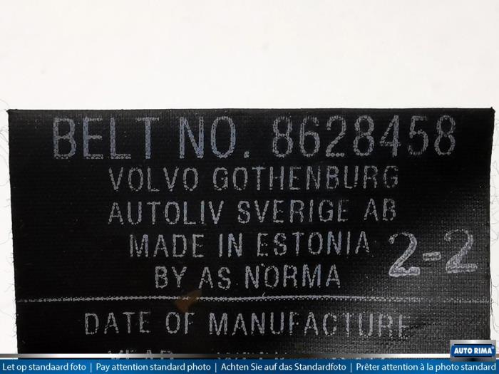 Veiligheidsgordel links-achter van een Volvo C70, Auto-onderdelen, Gebruikt, -, -, Ophalen of Verzenden