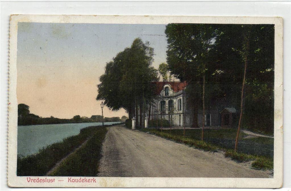 Vredelust - Koudekerk - 1929 gelopen, Ophalen of Verzenden, Voor 1920, Gelopen, Noord-Brabant