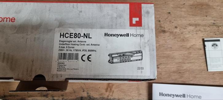 Honeywell HCE-80 Zoneregelaar - Nieuw in verpakking, Doe-het-zelf en Verbouw, Thermostaten, Nieuw, Ophalen