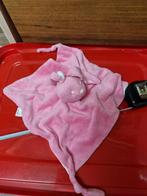 Bambino knuffel doekje konijn roze stippen nr 18, Kinderen en Baby's, Speelgoed | Knuffels en Pluche, Ophalen of Verzenden, Nieuw