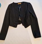 Kort jasje maat S, Zwart, Ophalen of Verzenden, Zo goed als nieuw, Jasje