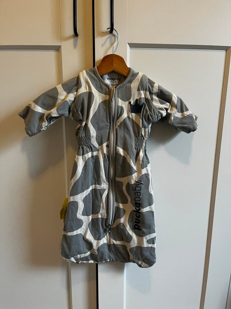 Puckababy slaapzak newborn 0-6 mnd, Ophalen, Zo goed als nieuw, Minder dan 70 cm, Slaapzak