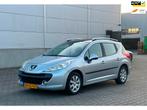Peugeot 207 SW 1.4 - Panoramadak - Nieuwe APK, Gebruikt, Origineel Nederlands, Euro 4, Zilver of Grijs