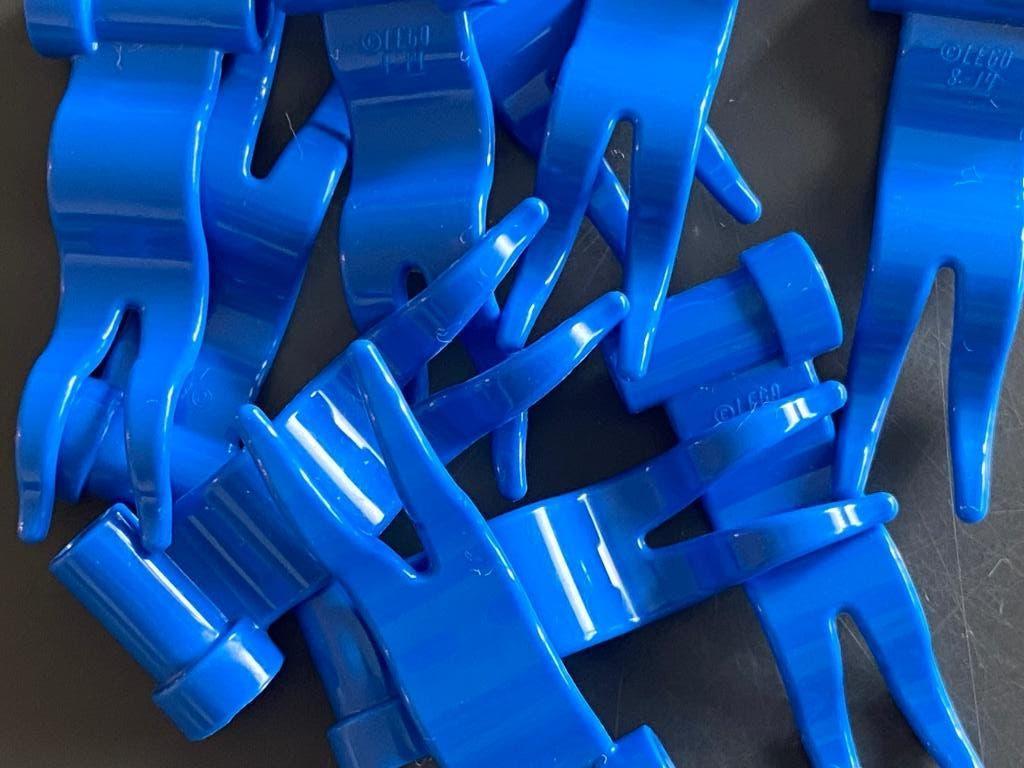 Lego partij 10 stuks vaandel wimpel vlag 4495 blauw NIEUW, Overige thema's, Lego, Nieuw, Ophalen of Verzenden