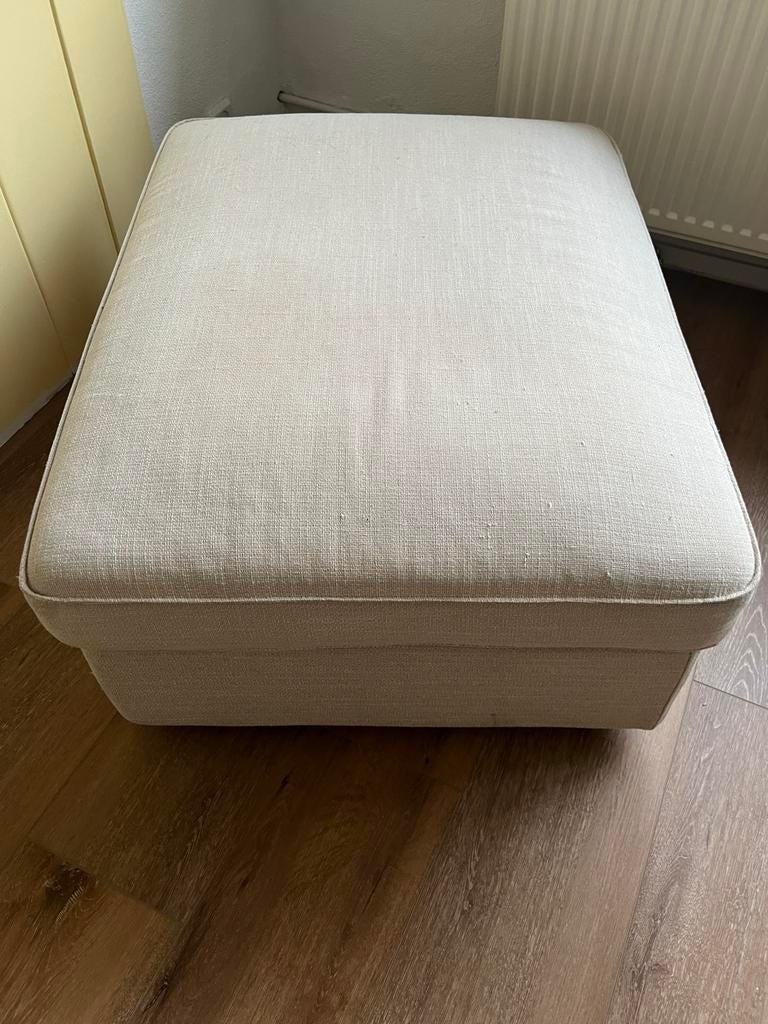 Ikea kivik hocker, Huis en Inrichting, Banken | Voetenbanken en Poefen, Ophalen, Gebruikt, 75 tot 100 cm, Stof