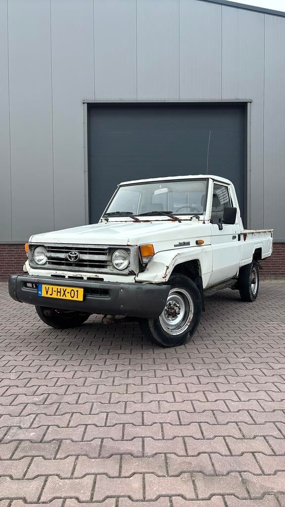 Toyota Landcruiser 4.2 D P/U 4WD 1996, Zwart, 4164 cc, Wit, Bedrijf