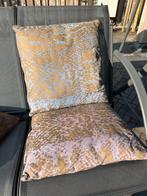 Mood collection tuin huis luxe kussens goud paars blauw, Huis en Inrichting, Woonaccessoires | Kussens, Ophalen of Verzenden, Zo goed als nieuw