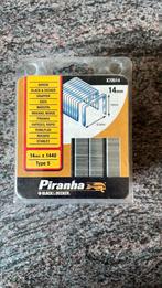 Dicht pakje piranha black&decker 1440 nieten type 5 14mm, Ophalen of Verzenden, Nieuw