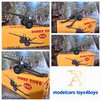 Dinky Toys no 692 de 5.5 Medium Gun 1/43, Verzenden, Gebruikt, Overige typen, Dinky Toys