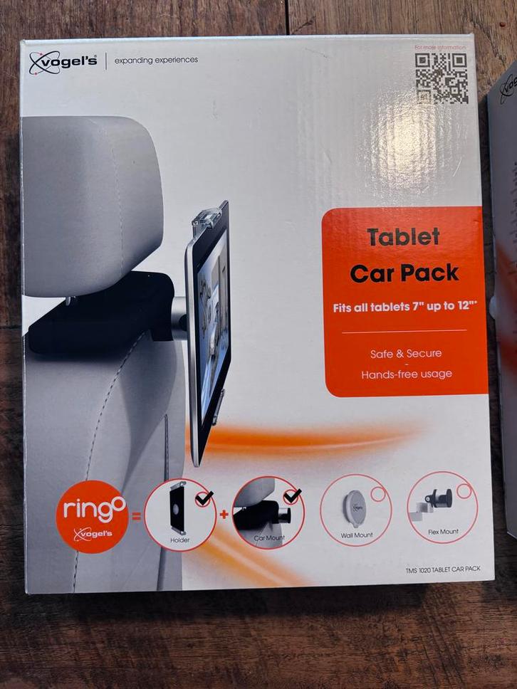 2x iPad/Tablet Houder Auto 7"-12" - Rust voor de Kinderen!, Auto diversen, Auto-accessoires, Zo goed als nieuw, Ophalen of Verzenden