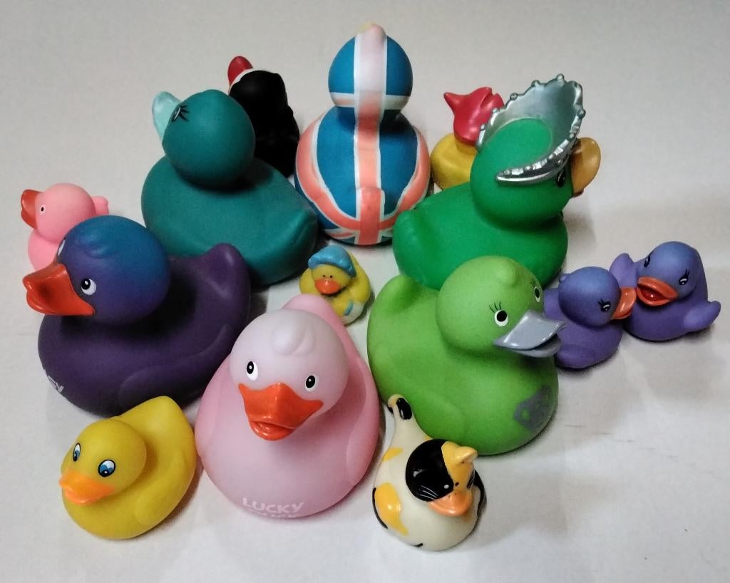 Badeendjes, Ophalen, Gebruikt