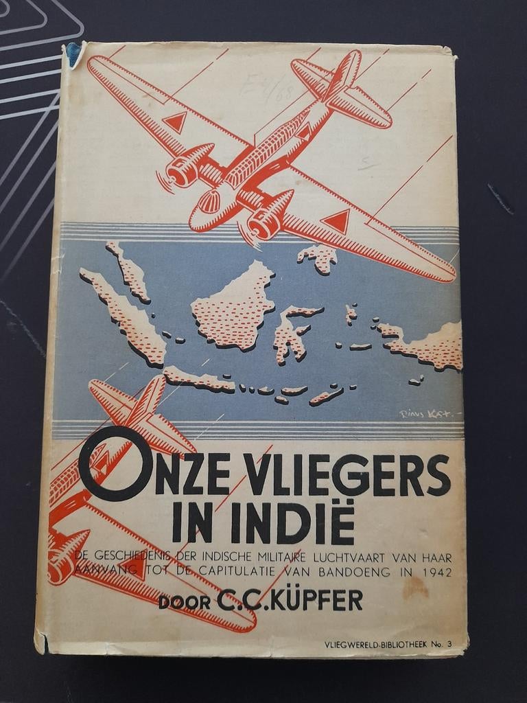 Boek "Onze vliegers in Indië", Verzamelen, Ophalen of Verzenden, Luchtmacht, Nederland, Boek of Tijdschrift