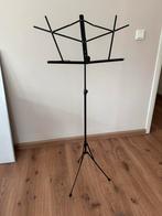 Muziekstandaard in hoogte verstelbaar, Ophalen, Gebruikt, Muziekstandaard, Overige instrumenten