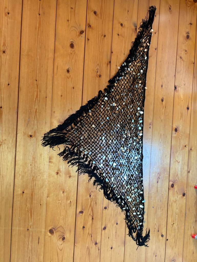 Buikdansdoek of shawl, Ophalen of Verzenden, Zo goed als nieuw, Maat 46/48 (XL) of groter, Onder de knie